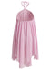 1970s Solid Multi-Layer Chiffon Bind Babydoll Dress - vintage dress, retro fashion