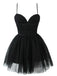 1970s Spaghetti Strap Bow Tulle Dress - vintage dress, retro fashion