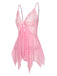 1970s Spaghetti Strap Lace Sheer Sleepwear — 1970s intimates that whisper secrets only she knows