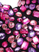 1970s Spaghetti Strap 3D Rhinestone Embellished Crop Top - vintage fashion, retro style
