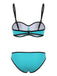 1970s Spaghetti Strap Vintage Tankini, vintage fashion, retro style - perfect for women who love vintage and retro fashion