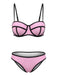 1970s Spaghetti Strap Vintage Tankini, vintage fashion, retro style - perfect for women who love vintage and retro fashion