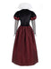 Red 1930s Vintage Classic Dress 2