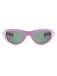 1980s Butterfly Bow Headband Sunglasses 2