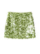 1980s Dot Sequined Mini Skirt - vintage skirt, retro style