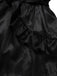 1980s Gothic Cross Velvet 3D Roses Dress With Headband - vintage dress, retro fashion