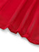Red 1980s Bow Off-Shoulder Satin Side Slit Midi Dress - vintage dress, retro fashion, elegant red
