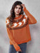 1980s Halloween Boo Polka Dot Knitted Sweater - vintage fashion, retro style