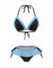 1980s-Halter-Contrast-Polka-Dot-Ruffle-Trim-Bikini-Set, vintage, retro, swimwear