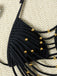 1980s Metal Bead Lace-Up Halter Bikini Set, vintage swimsuit, pin-up swimwear - perfect for women who love vintage and retro fashion