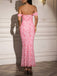 1980s Off-Shoulder Floral Mesh Bodycon Ruched Dress - vintage dress, retro fashion
