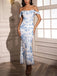 1980s Off-Shoulder Floral Mesh Bodycon Ruched Dress - vintage dress, retro fashion