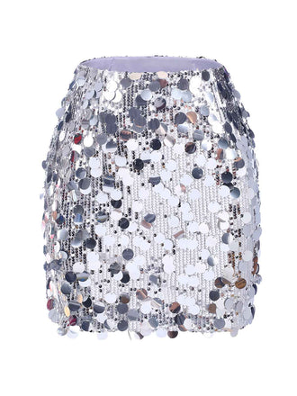 1980s Party Sequined Mini Pencil Skirt, vintage skirt, retro style - perfect for women who love vintage and retro fashion