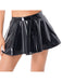 1980s Patent Leather Pleated Mini Skirt: 1980s grace for the woman who dances through life