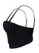 1980s Pearl Solid Fishbone Camisole Corset - vintage fashion, retro style