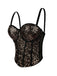1980s Punk Sequin Boned Corset - vintage fashion, retro style
