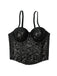 1980s Punk Sequin Boned Corset - vintage fashion, retro style