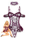 1980s Solid Lace Sheer Bodysuit Nighties - vintage fashion, retro style