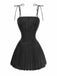 1980s Solid Spaghetti Strap Mini Dress, vintage dress, retro fashion - perfect for women who love vintage and retro fashion