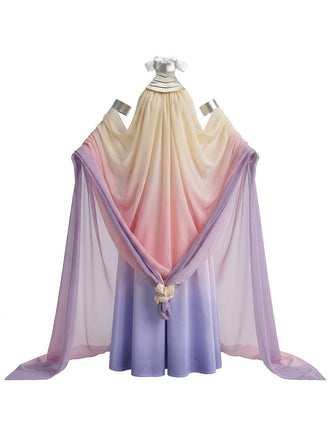 1980s Star Wars Amidala Ombre Gradient Dress, vintage dress, retro fashion - vintage inspired fashion
