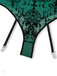 Ceramic Green 1980s Floral Nightgown 5