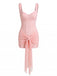 2000s Solid Lace Sexy V-Neck Belted Sheath Slip Dress: beautiful vintage dress, retro fashion, elegant style with timeless appeal