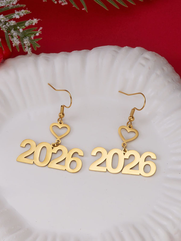 2026 Hollow-Out Alloy Drop Earrings - vintage fashion, retro style