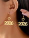 2026 Hollow-Out Alloy Drop Earrings - vintage fashion, retro style