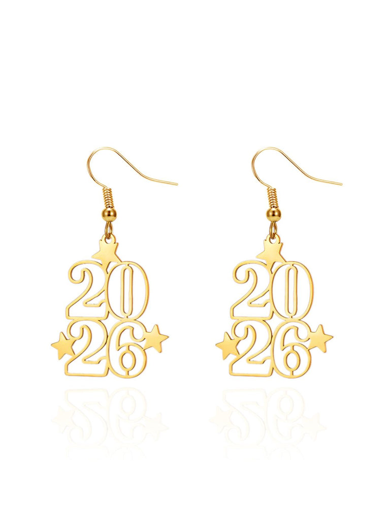 2026 Hollow-Out Alloy Drop Earrings - vintage fashion, retro style