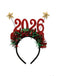 2026 New Year Party Star Streamer Headband - vintage fashion, retro style