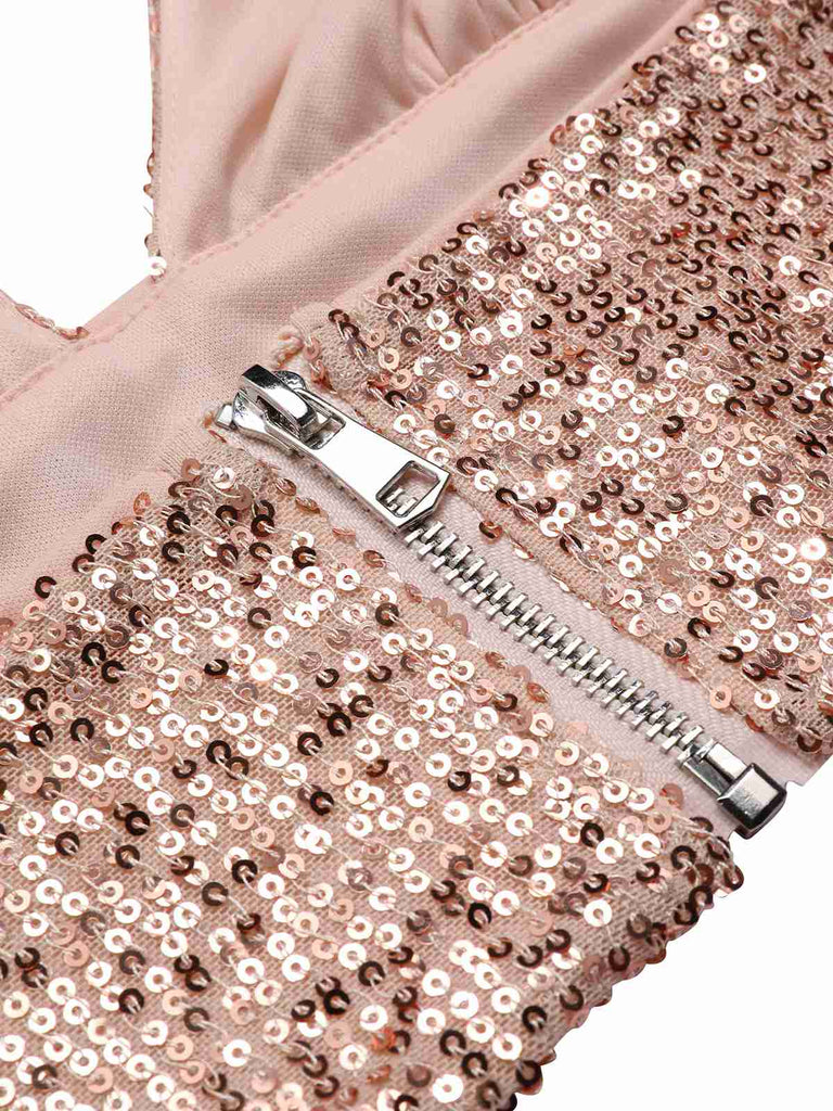 2PCS 1930s Sequined Halter Crop | 1930s | vintage blouse, retro top