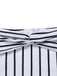 2PCS 1930s Striped Off-Shoulder Top & Fishtail Skirt - vintage skirt, retro style