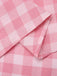 2PCS 1950s Pink Plaid Skirt & Romper With Belt - vintage skirt, retro style