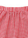 2PCS 1950s Plaid V-Neck Bind Vest & Shorts - vintage fashion, retro style