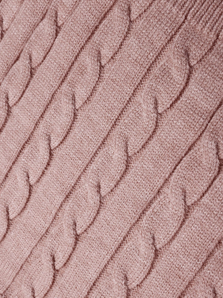 2PCS 1960s Knitted Cropped Sweater & Skirt: 1960s grace for the woman who dances through life