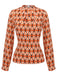 2PCS 1960s Orange Blouse & Tweed Mini Dress — the kind of 1960s dress that makes strangers smile