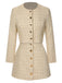 2PCS 1960s Tweed Cropped Coat & A-Line Skirt: 1960s tailoring for the woman who leads