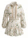 Pattern 1960s Floral Two Piece Set