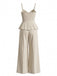 Beige 1950s Vintage Two Piece Set 2