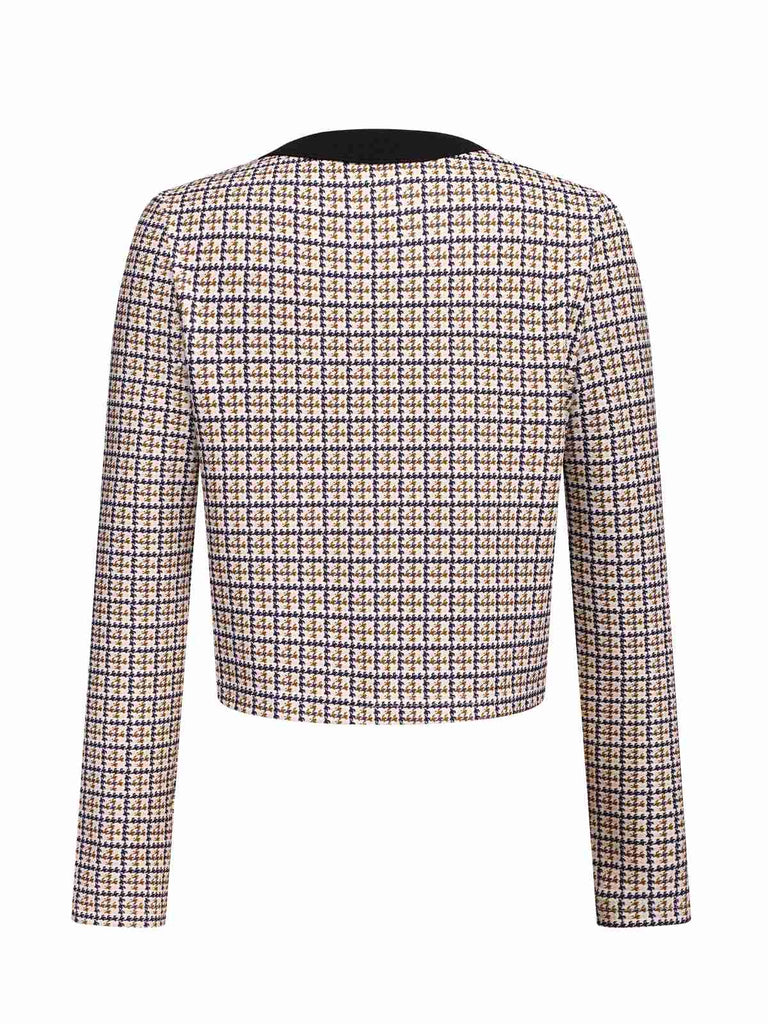 1960s Knitted Patchwork Short Coat | 1960s | vintage outerwear, retro jacket