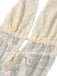 2PCS Beige 2000s Halter Backless Tie Skirt Set - vintage skirt, retro style, swing skirt for vintage lovers