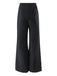 2PCS Black 1940s Gothic Straps Swimsuit & Pants: 1940s Riviera elegance, reimagined for her
