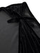 2PCS Black 1950s Mesh Top & Velvet Jumpsuit - vintage jumpsuit, retro fashion, classic black