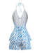 Blw 1950s V Neck Two Piece Set 3