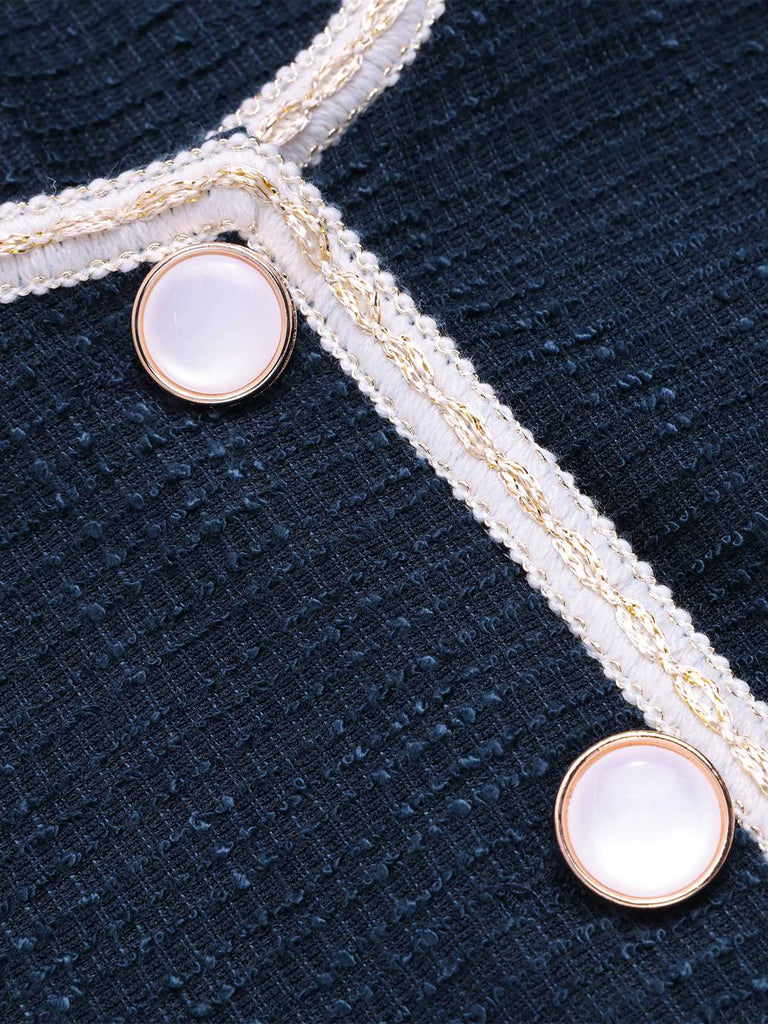 2PCS 1960s Contrast Short Coat | 1960s | vintage skirt, retro style