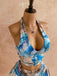 Blue 1930s Skirt Set 2