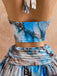 Blue 1930s Skirt Set 4