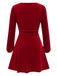 2PCS 1950s Velvet Straps Dress | 1950s | vintage dress, retro fashion