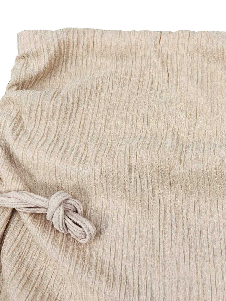2PCS Solid 1930s One Shoulder Top & Mermaid Skirt - vintage skirt, retro style