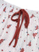 2PCS Wine Red 1950s Lace Straps Pajamas, vintage pajamas, retro nightwear - perfect for women who love vintage and retro fashion
